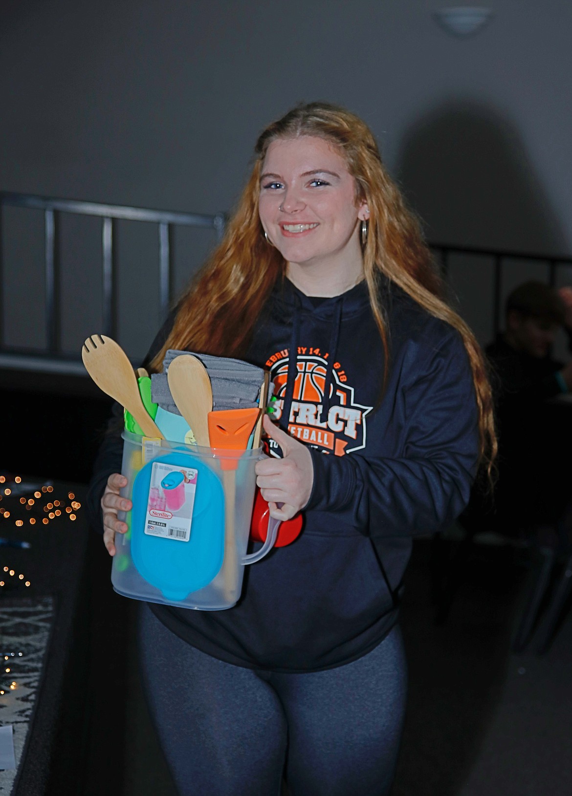An after-prom breakfast was provided by and held at The Church on the Move in Plains. Students won prizes donated by local businesses and community members. (Jessica Peterson photo)