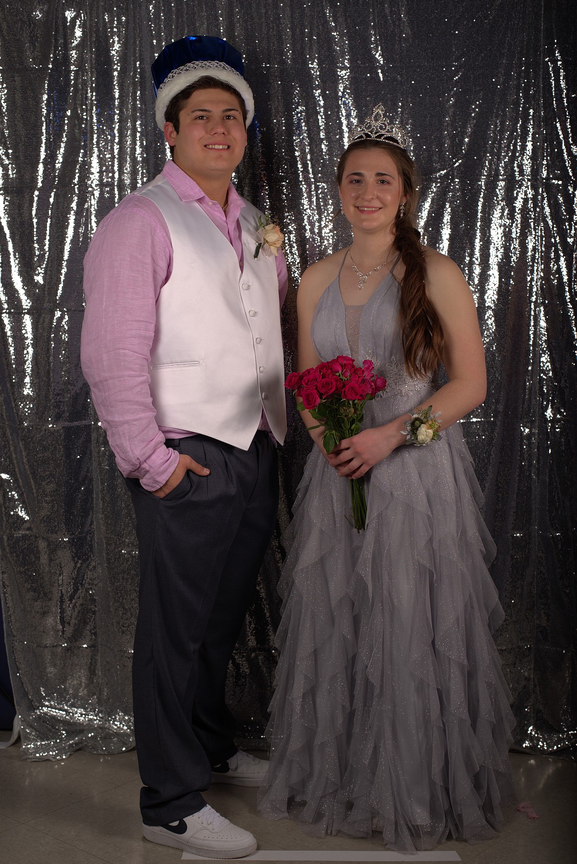 Superior Prom Queen Lanie Crabb and King Chandon Vulles.