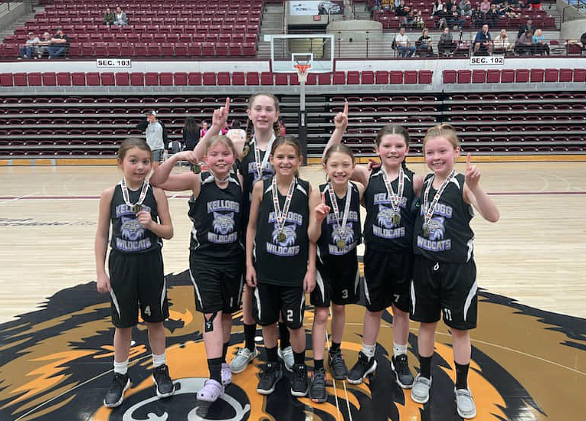 The 4th grade Kellogg Wildcats AAU team took first place at a recent tournament at the University of Montana in Missoula, going 5-0 during the tournament and outsourcing their opposition 92-19 along the way.