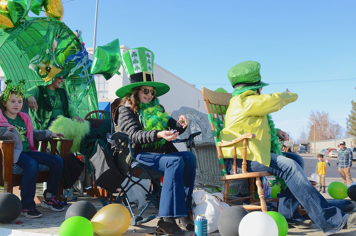 O'Leary's Old Ladies claimed the Best Overall title in Ronan's St. Patrick's Day Parade. (Kristi Niemeyer/Leader)