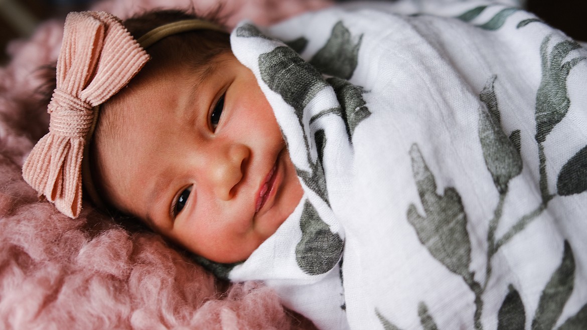 Ruw Hunuupi Allen was born March 18 at the St. Luke New Beginnings Birth Center in Ronan to Andruw Allen and Shania Patacsil of Polson. She weighed 6 lbs., 7 oz. Paternal grandparents are Cherie Hoersting and Michael Allen of Bishop, Calif. and maternal grandparents are Dorrina Ojeda of Gilroy, Calif., and Shane Patacsil of Rocky Boy, Mont.