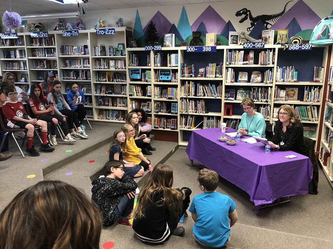 Teams from Sorenson, Atlas and Ramsey elementary schools compete in Idaho Battle of the Books on Tuesday at Atlas Elementary School.