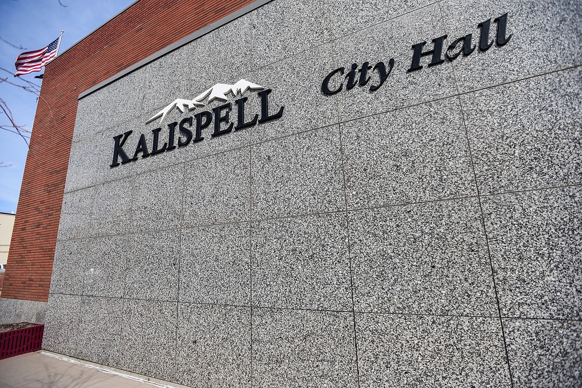 Kalispell City Hall on Thursday, March 23. (Casey Kreider/Daily Inter Lake)