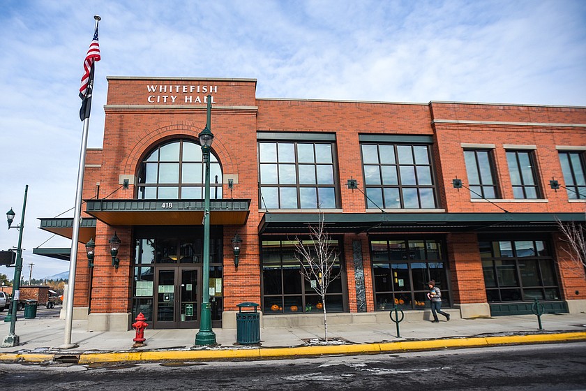 Whitefish City Hall on Tuesday, Oct. 27, 2020. (Casey Kreider/Daily Inter Lake)