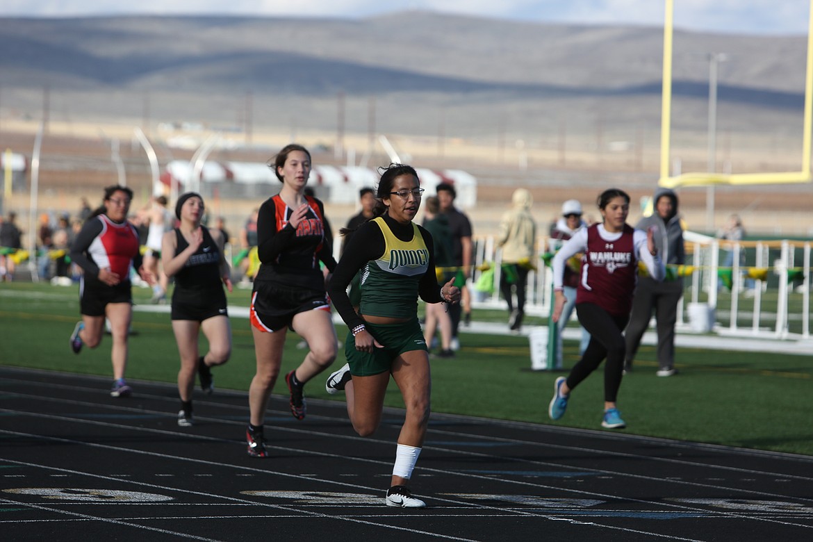 Runners from Quincy, Othello, Ephrata, Royal and Wahluke competed at the Best of the Basin meet at Quincy High School last week.