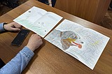 Russia convicts father of teen who drew antiwar picture