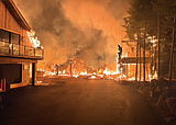 Fire destroys structures at Gozzer Ranch
