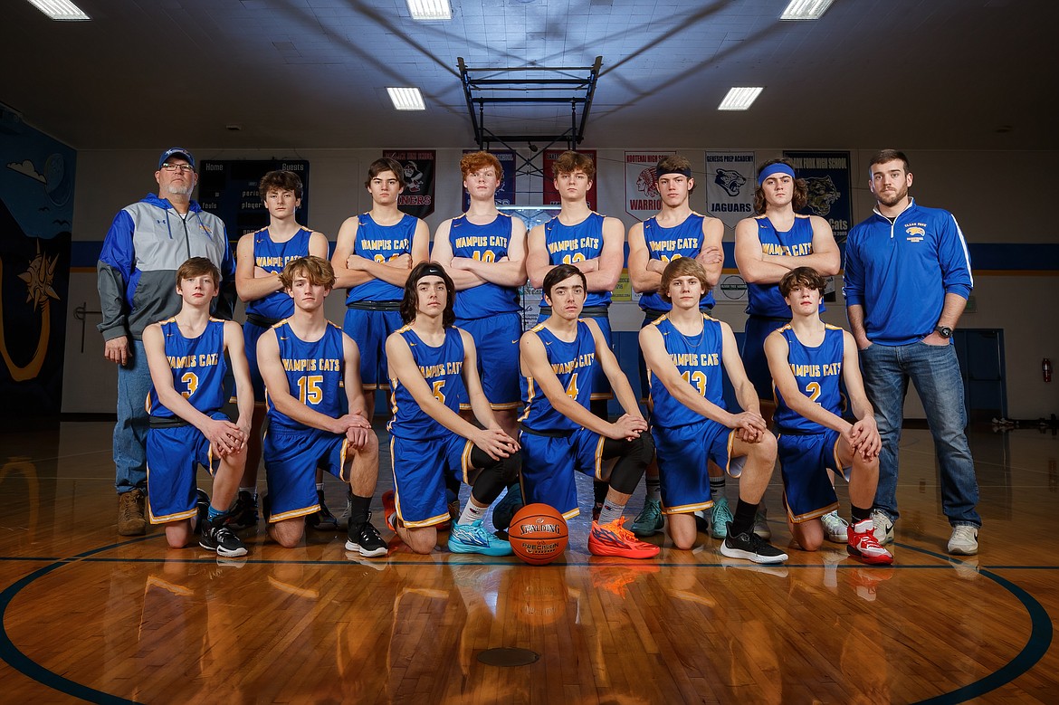 The 2022-2023 Clark Fork boys basketball team