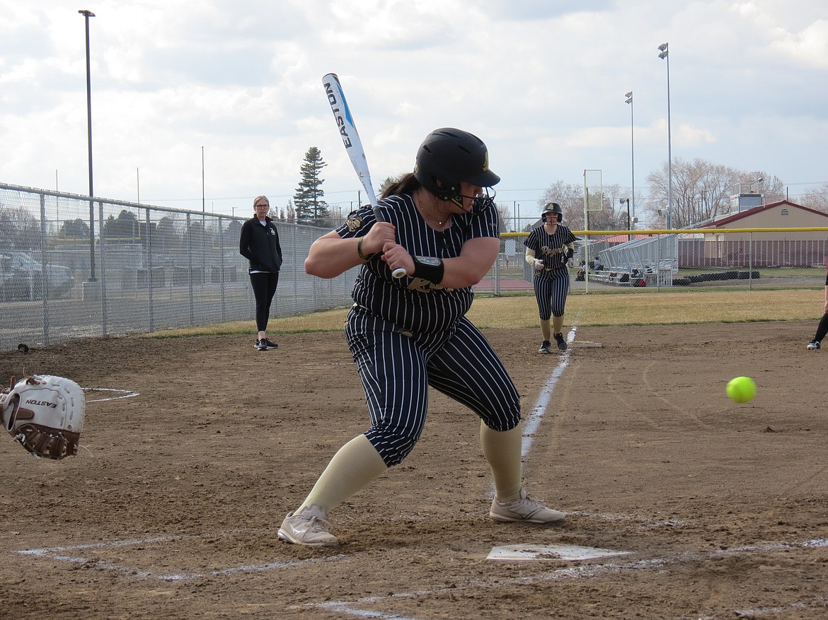 Royal senior Madison Ortega-Sanchez leads the Knights in RBI this season with 14. The senior was named the WIAA Athlete of the Week on Thursday