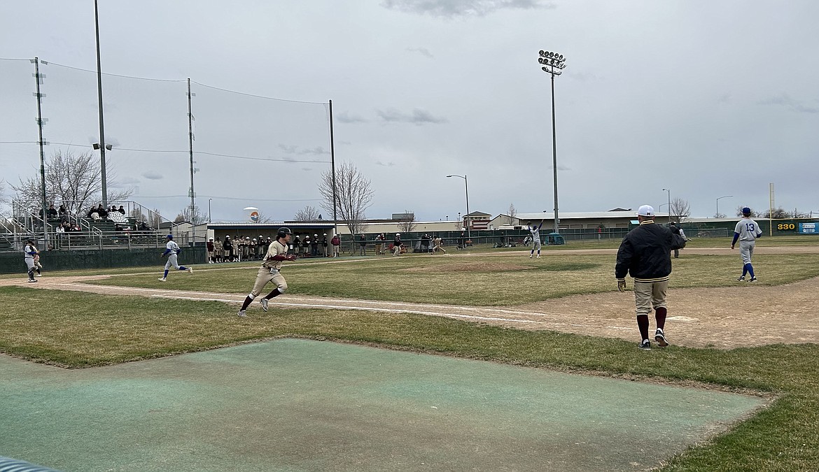 With the bases loaded, all it took was one solid hit by the Mavs to significantly add to their lead against the Eisenhower Cadets on Friday.