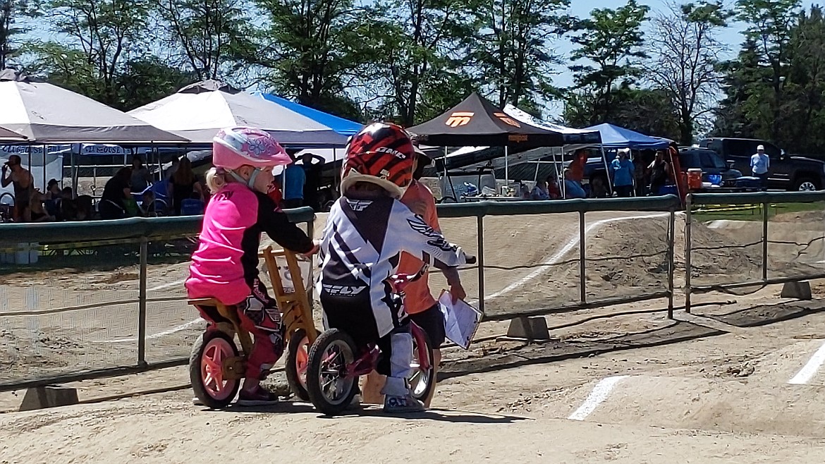Moses Lake BMX offers classes for both boys and girls of all ages. The youngest riders are just toddlers while the older riders may be retirees.