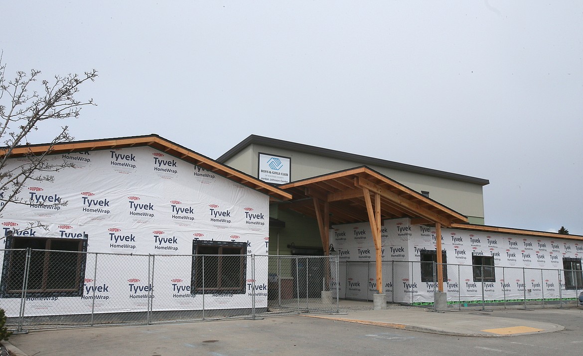 The Boys & Girls Club Jordan Johnson Clubhouse in Post Falls is undergoing a $1.7 million expansion and overhaul that is expected to be complete this fall. The club is seen here Monday.