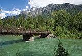 Glacier bridge replacement has provisions for bird protections