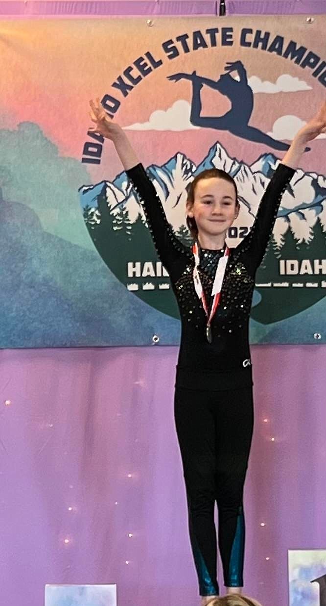 Courtesy photo
Idaho Vault state champion Lauren Happeny of Technique Gymnastics.