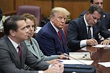 Trump pleads not guilty in Manhattan court