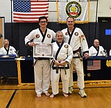 Tetachuk earns fourth degree masters belt