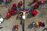 Filipinos nailed to crosses despite church objection