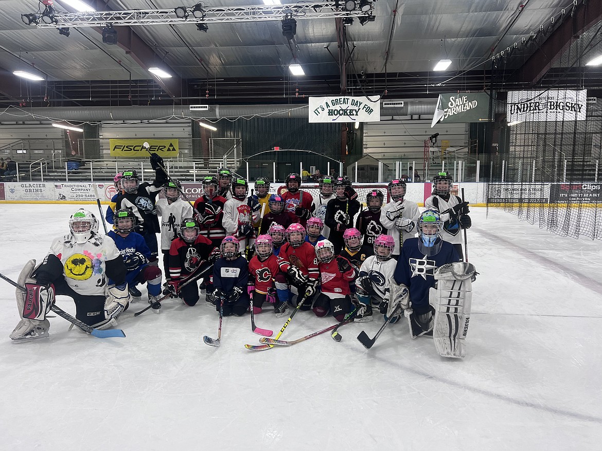 The youngest skaters enjoyed the jamboree event last week at Stumptown Ice Den. (Photo provided)