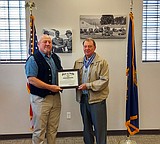 Dinning receives Idaho Distinguished Service Medal