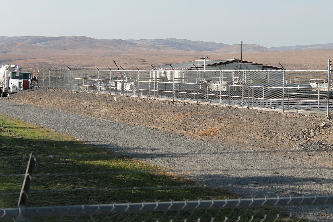 The Mattawa City Council approved the purchase of security cameras for the municipal sewer facility, pictured, Thursday, in addition to addressing the construction of a new basketball court at Hund Memorial Park.