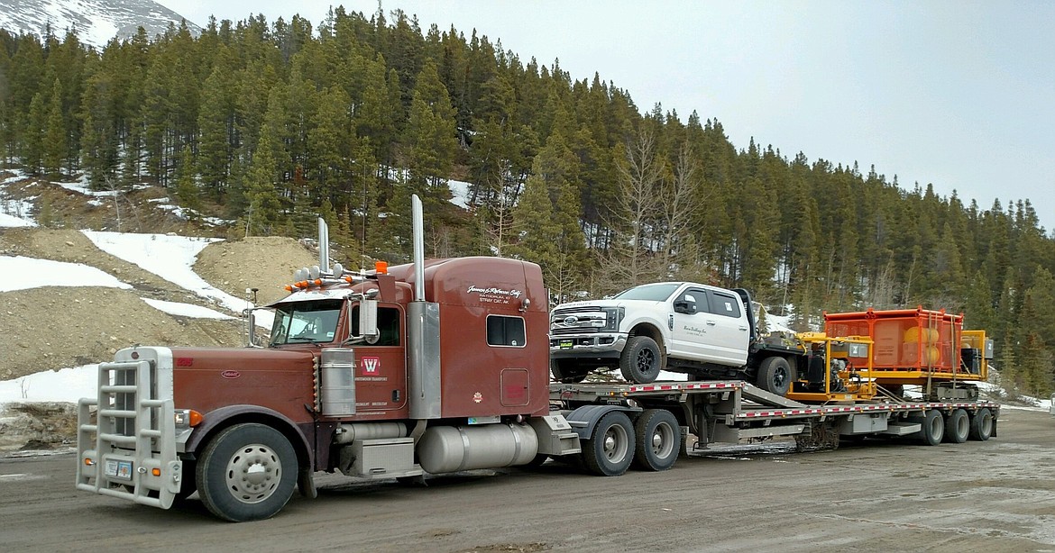 Rathdrum resident Jim Self owns his own truck and has a lease contract with Whitewood Transport out of Billings, Mont. He's driven over 6 million miles with no accidents, and was named the American Trucking Association's driver of the year.