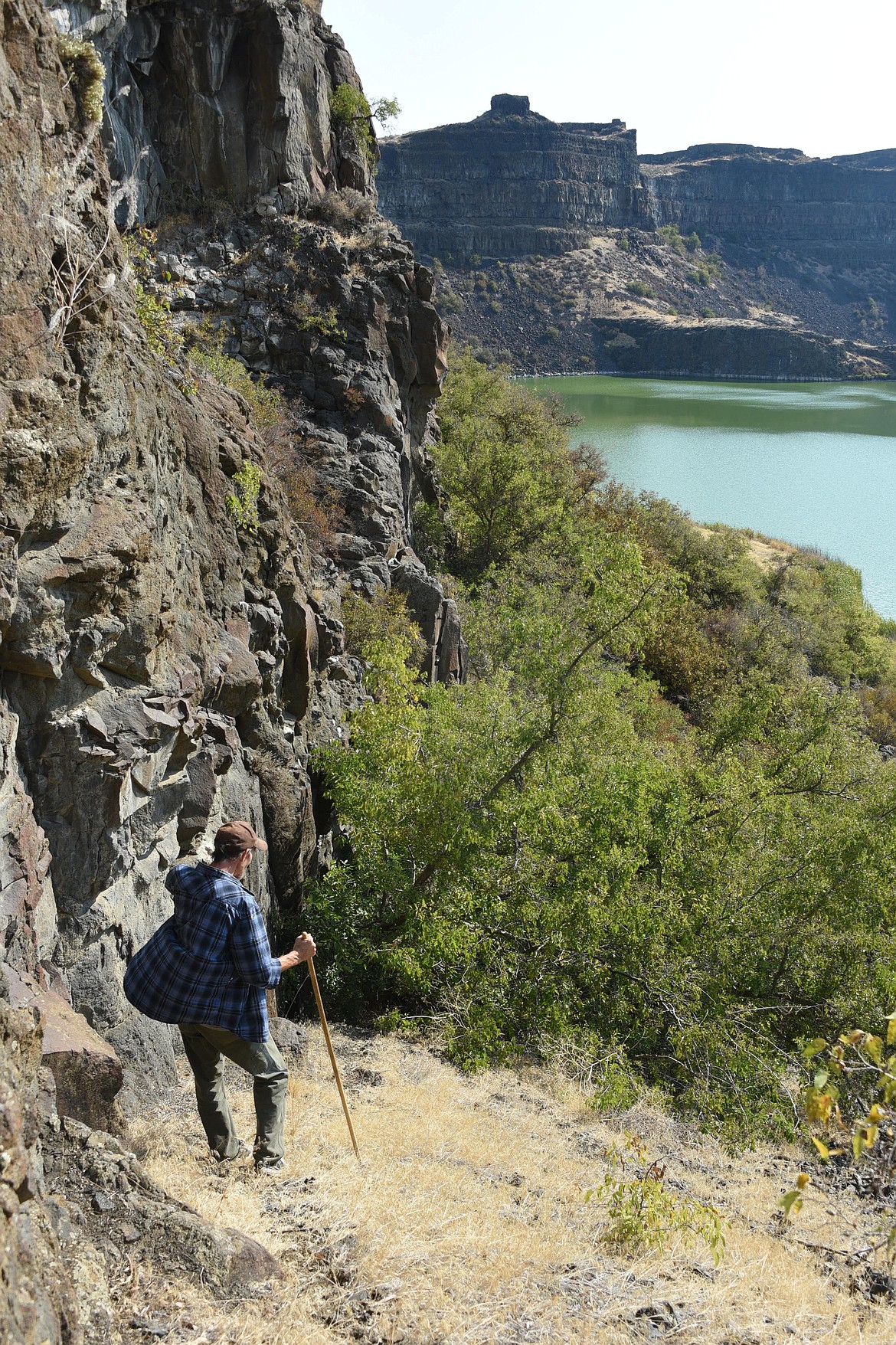 John Kemble spent a lot of time exploring the area around Banks Lake and digging through a variety of archives to write his new book, "Images of America: Banks Lake."