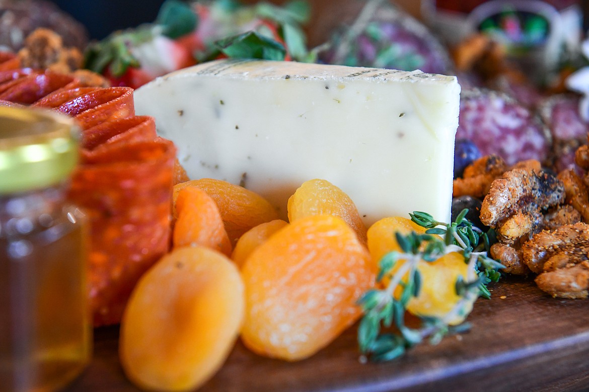 A charcuterie board by Boards and Pours on Thursday, April 13. (Casey Kreider/Daily Inter Lake)