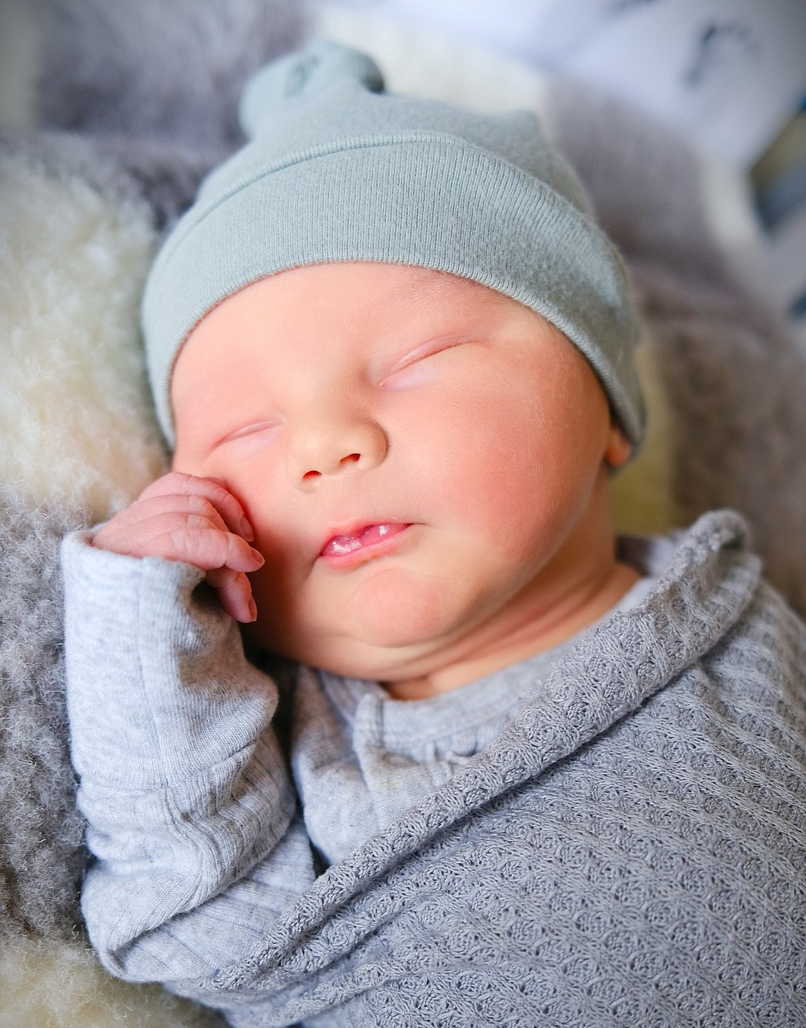 Matthew Dennis Bournstein was born April 12 at the St. Luke Community Healthcare New Beginnings Birth Center in Ronan to parents Michael and Bailey Bournstein of Polson. He measured 8 lbs., 4 oz. and 20 inches long. Paternal grandparents are David and Barbara Bourstein of Polson and maternal grandparents are Brian and Cheryl Hines of Polson. Matthew joins siblings Cooper and Declin.