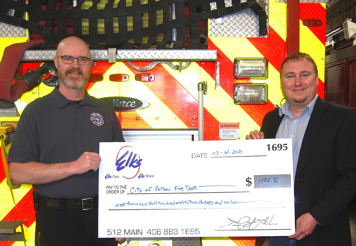 Elks donate to local fire departments | Lake County Leader