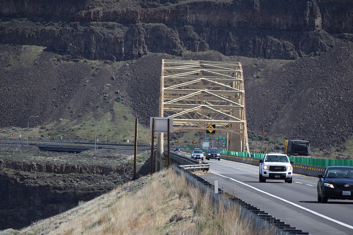 The Vantage Bridge, pictured, will be the focus of a major refurbishment project beginning later in 2023 and kicking into high gear in 2024. The surface of the bridge is fairly rough and in need of resurfacing.