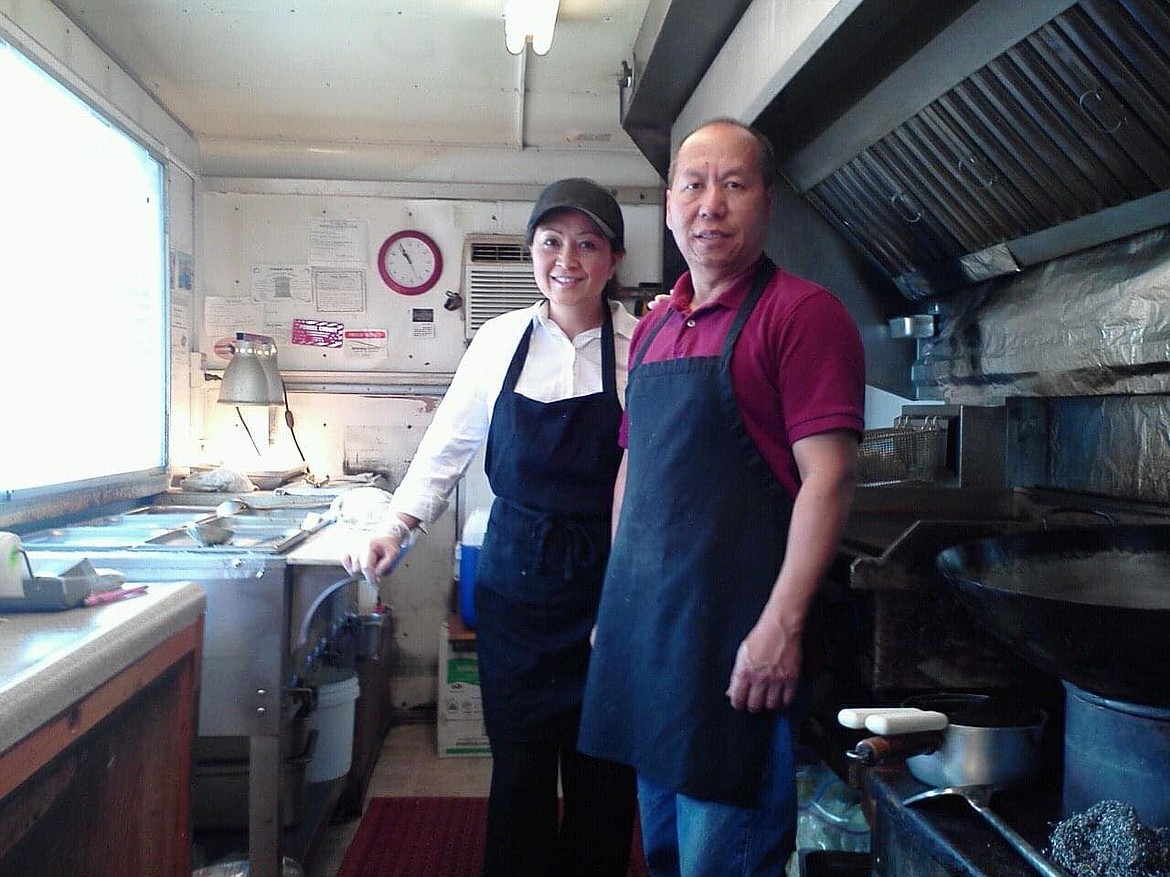 Tou and Pang Lee started their food truck business 20 years ago, and for over a decade now the locals from Superior have been thoroughly enjoying the Golden Chopsticks delicious food. (Photo courtesy Tom Moua)