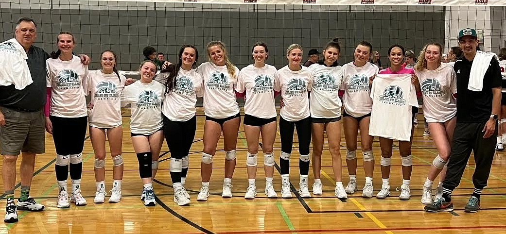 Courtesy photo The CPA (College Prep Academy) 16 Drew club volleyball team won the Evergreen Region Power League on Sunday at the Hub Sports Center. They were undefeated in league play. Also that day, they took first at the INK (Inland Northwest Klassic), not dropping a set all day. From left are coach Chad Coupland, Brooke Bergland, Elizabeth Hardy, Lexi Norisada, Emma Sandberg, Savannah Gustaveson, Sydney Wysocki, Jane Holley, Gabi Reich, Romy Tyler, Olivia Ohman, Mackenzie Ray and and coach Drew Pascua. Norisada is from Post Falls, Hardy is from Coeur d'Alene.