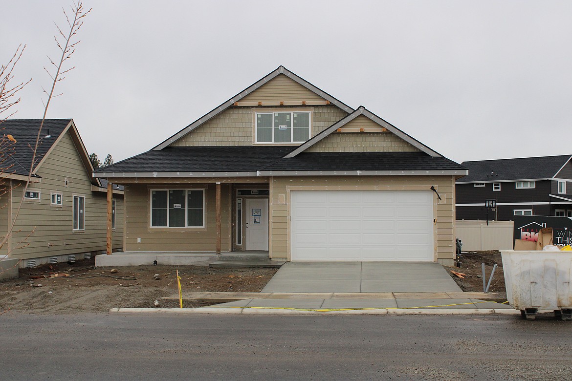 The 2,652-square-foot, four-bedroom, two-bath home under construction at 1993 W. Moselle Drive in Coeur d’Alene is the grand prize for North Idaho College Foundation’s 30th annual Really BIG Raffle. The early bird deadline to purchase raffle tickets is April 30.