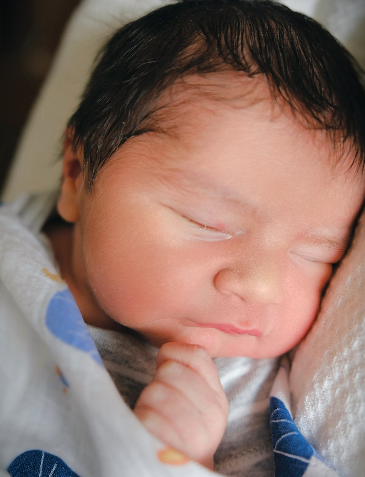 Pascal Jayce Hammer IV was born April 16 at St. Luke Community Healthcare New Beginnings Birth Center in Ronan to Pascal Hammer III and Motieka Longtree of Ronan. He weighed 8 lbs. and measured 20-and-a-half inches long. Paternal grandparents are Pascal Hammer II and Shy Bird of Ronan. Maternal grandparents are Loretta Longtree and Victoria Azure of Ronan. Pascal joins his sibling, Echo.