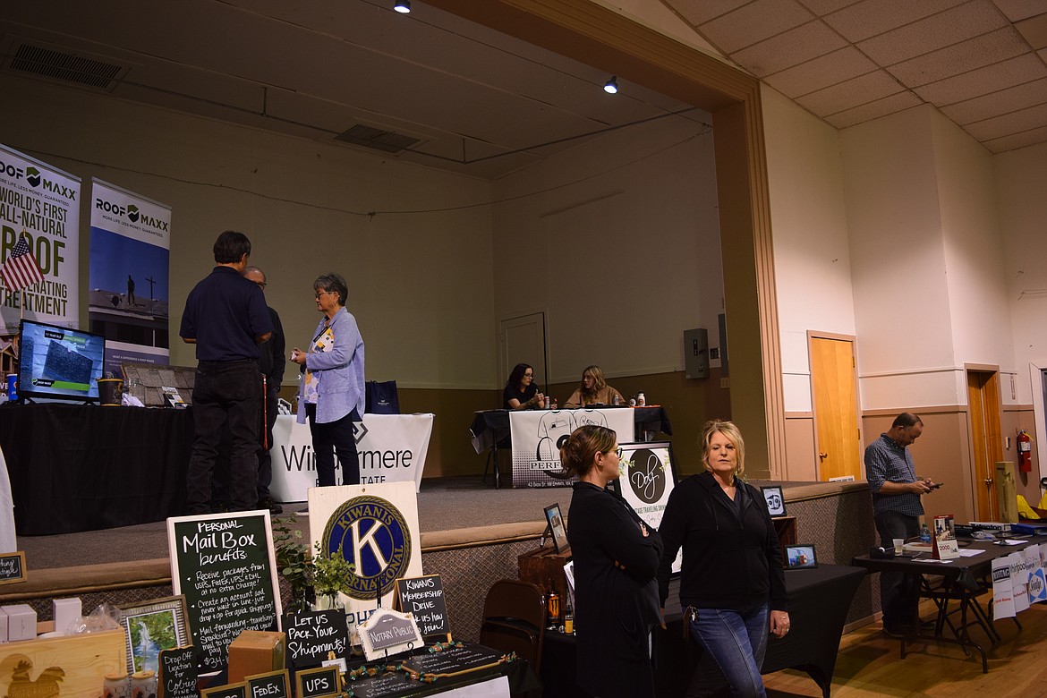 The Ephrata Chamber of Commerce Business Expo included a wide variety of attendees and vendors. Local organizations such as the Kiwanis club showed up to speak with residents.