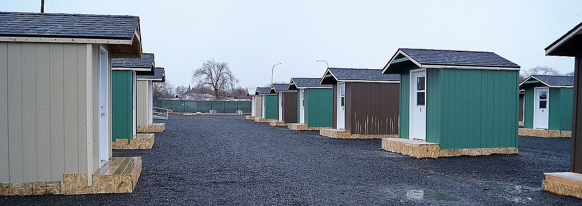 Moses Lake’s Project Open Doors Sleep Center is shown here. While the city does have the sleep center, there are also several RVs scattered around the city that are being used as residences by those facing homelessness.