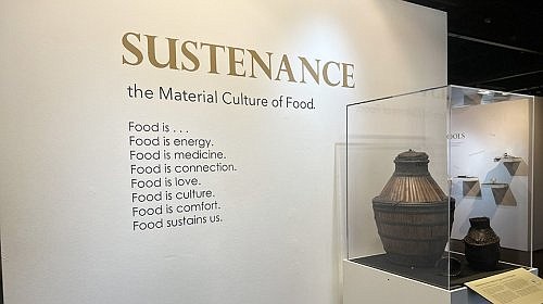 The Central Washington University Museum of Culture and Environment is hosting a new spring exhibit through June 10 called “Sustenance: The Material Culture of Food.”