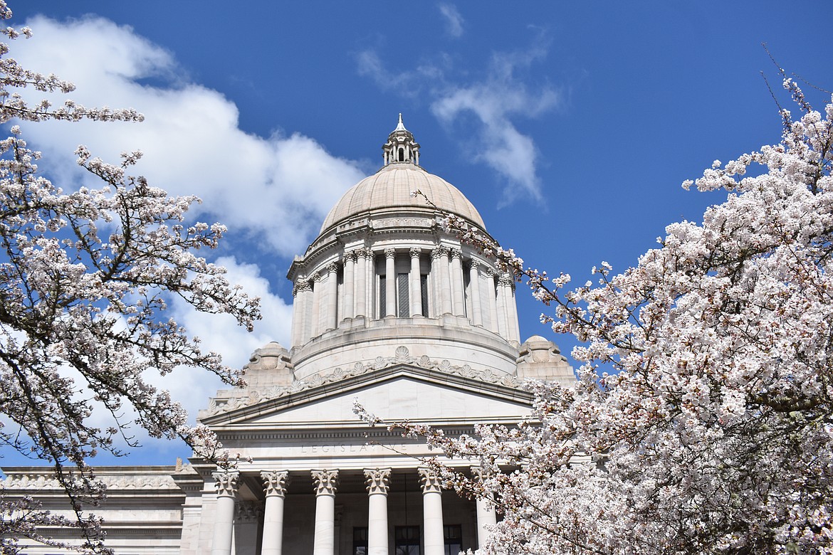 The Washington State Capitol Building.