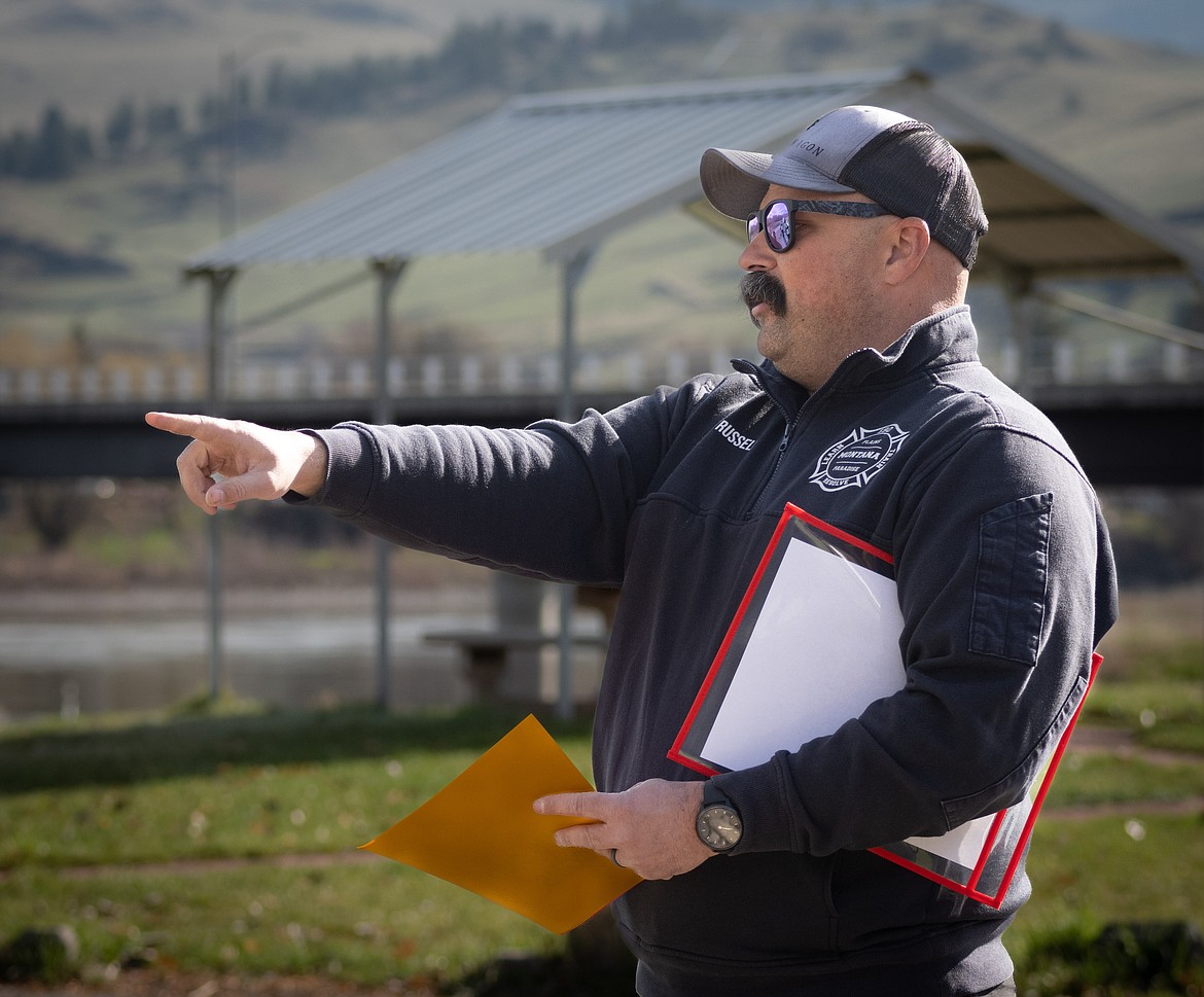 Plains-Paradise Fire District Chief James Russell. (Tracy Scott/Valley Press)