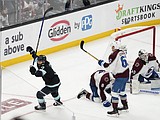 Eberle's OT winner lifts Kraken past Avs 3-2 to even series