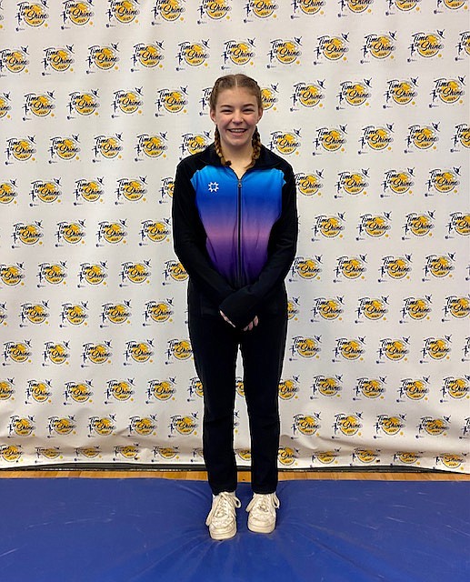 Courtesy photo
GEMS Athletic Center platinum gymnast Kylie Burg at last weekend's Xcel Region 2 championships in Everett, Wash.