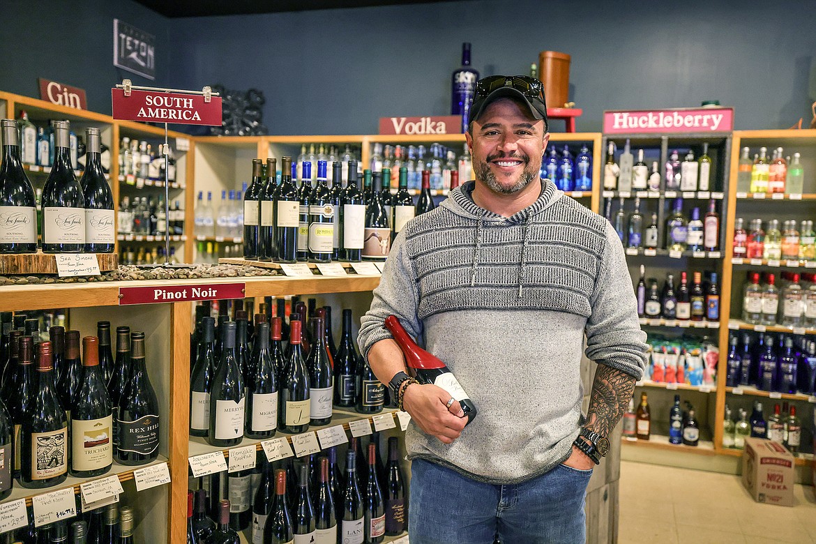 O'Brien Byrd at Obrien's Liquer and Wine, best wine selection.