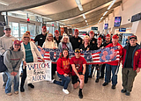A warm Semper Fi welcome home