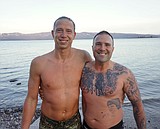Cold water plunge at center of veterans’ goal to assist others