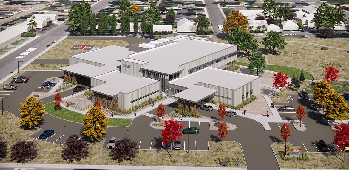 Quincy Valley Medical Center officials have released a preliminary design for the new QVMC.