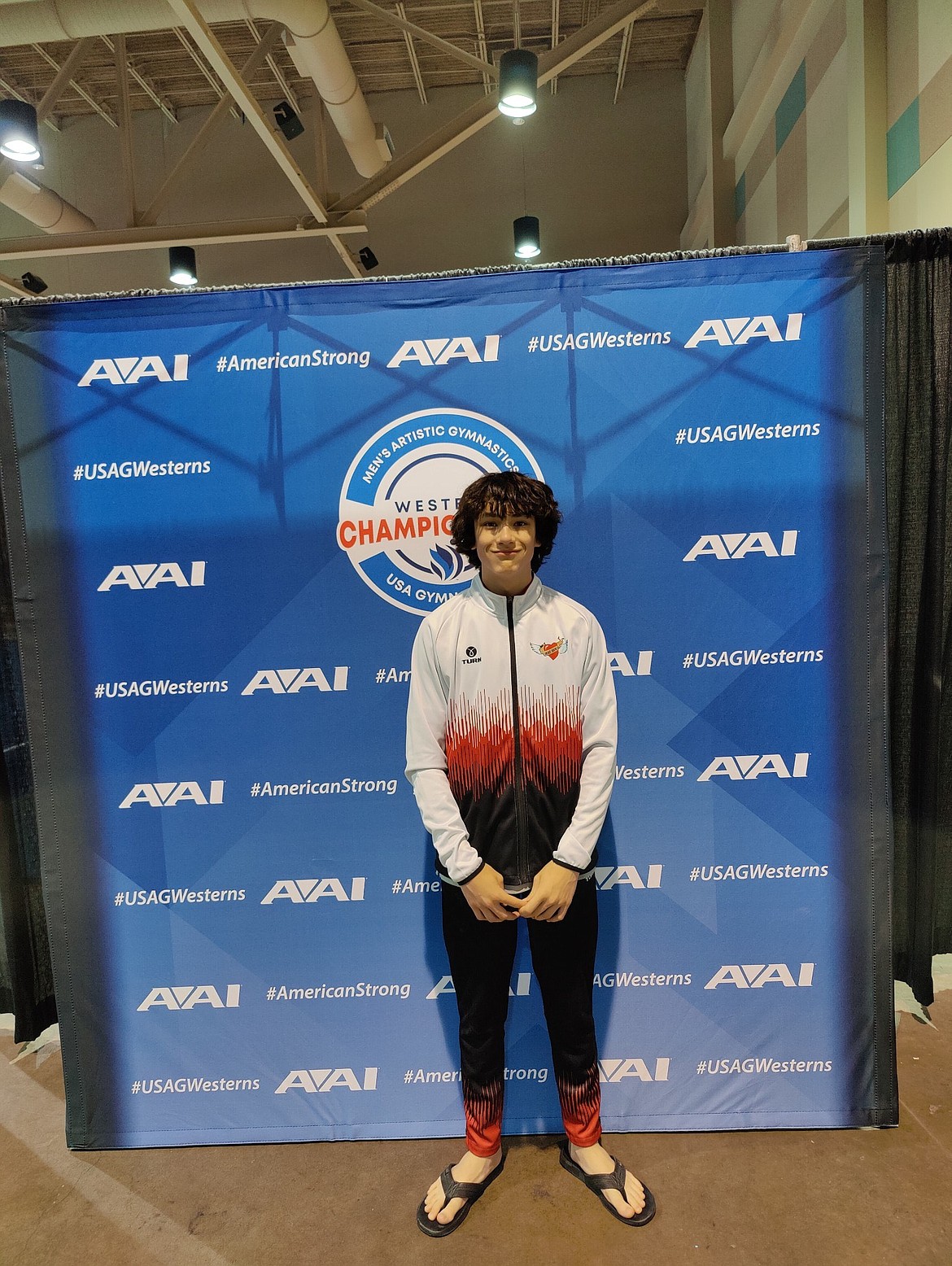 Courtesy photo
Avant Coeur Gymnastics Level 9 Grayson McKlendin competed in Galveston, Texas, at the Western National Championships.