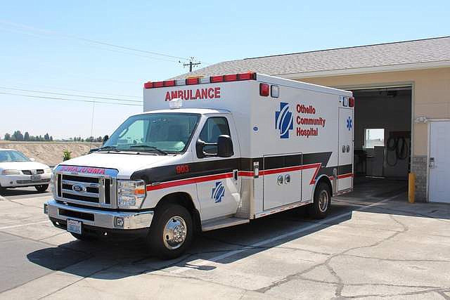 The Othello City Council approved new dispatch service contracts for the Othello Community Hospital ambulance, pictured, and Adams County Fire District 5.