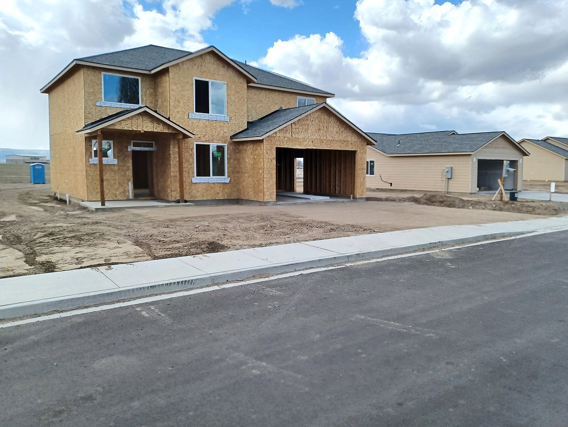 Housing developments in small towns, like this one in George, are providing some relief to people looking for a place to live, but there’s a lot more to be done.