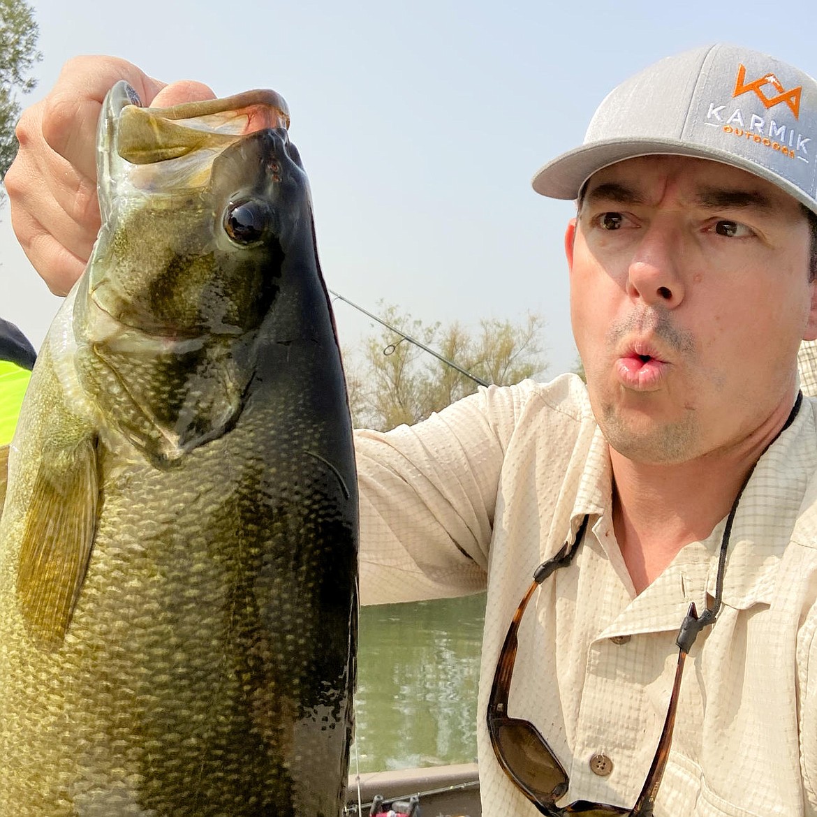 With hot waves come active bass, scrambling out from cold depths into the warmer shallow waters of local lakes and rivers.