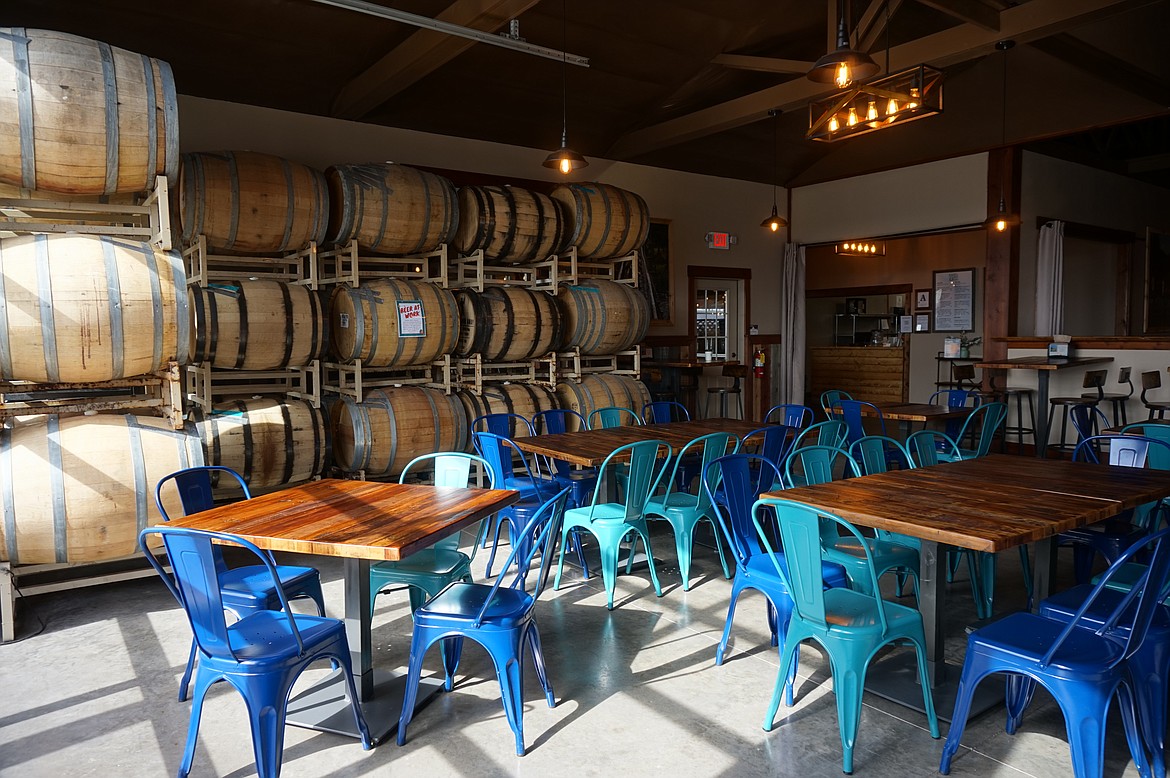 Sacred Waters Brewing Co. has added “The Wild Side,” a space that is a new extension of the brewery. (Summer Zalesky/Daily Inter Lake)